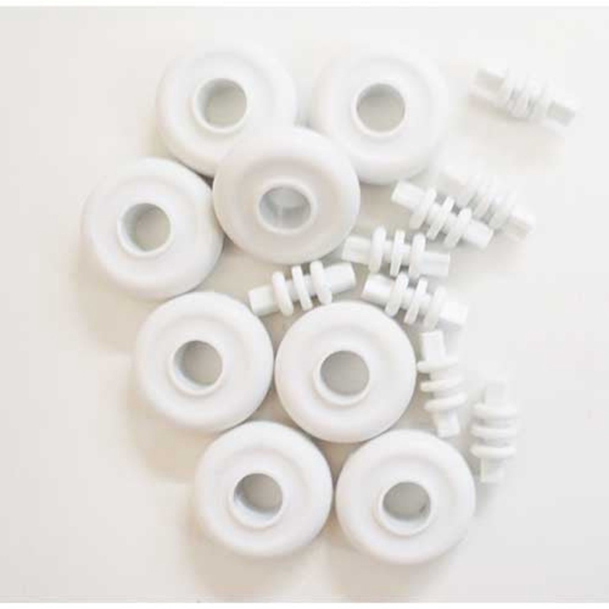 Aussie Gold Vacuum Head Wheel & Axle Set