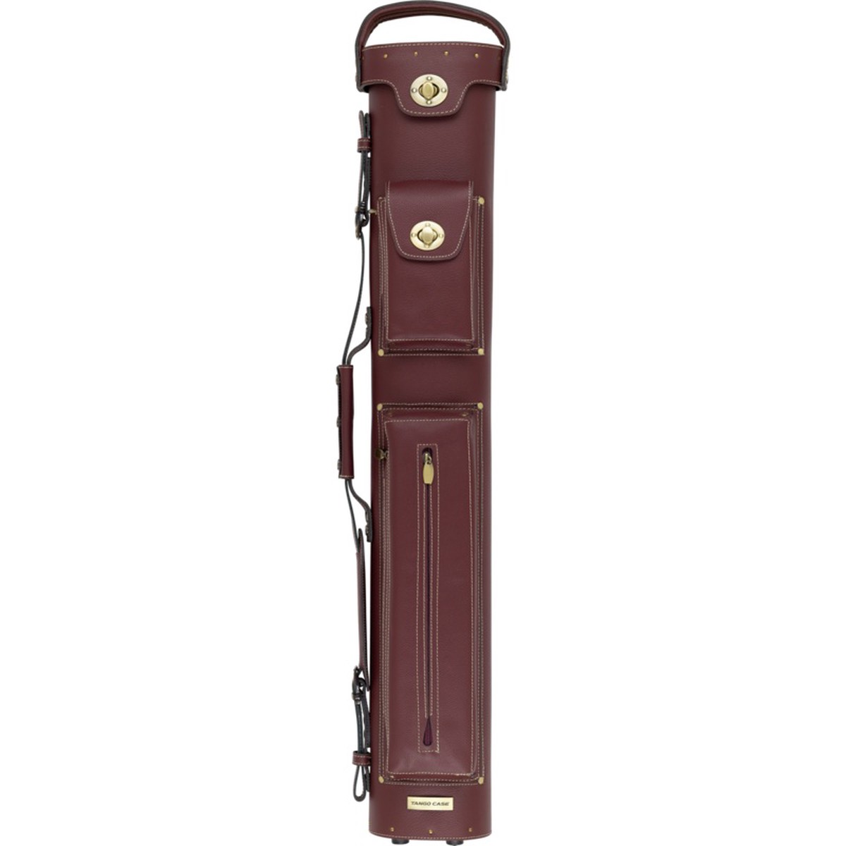 Tango Zorzal Cue Case - Burgundy Leather