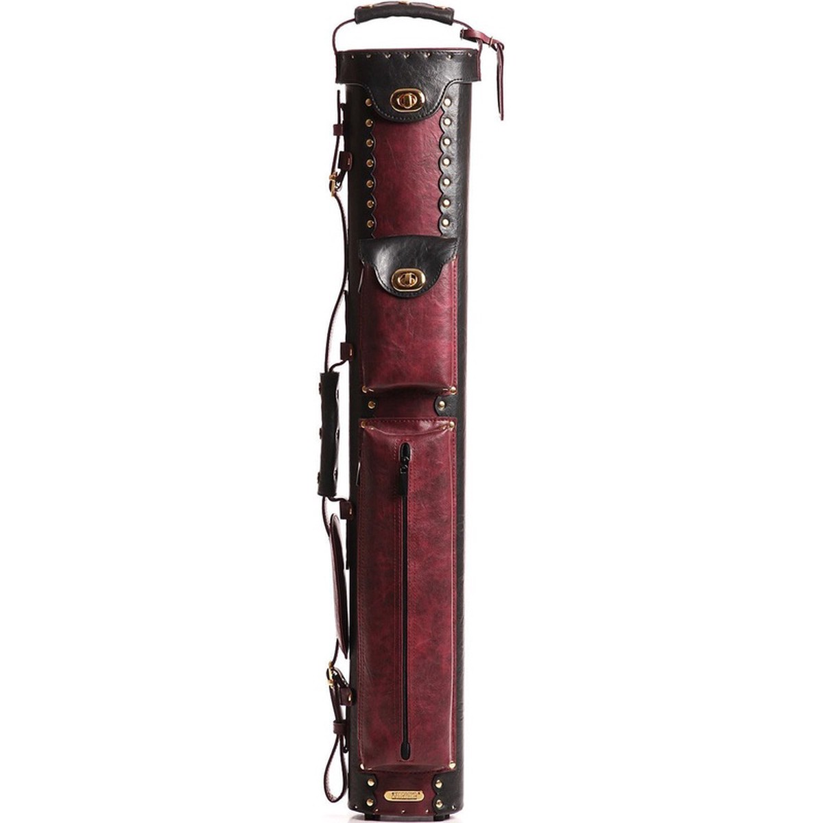 Instroke Case: Vinyl Cowboy Series - Black and Burgundy