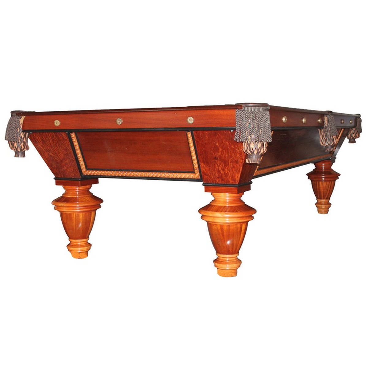 Antique Brunswick-Balke-Collender 9 Pool Table c. 1890 - Newly Refurbished