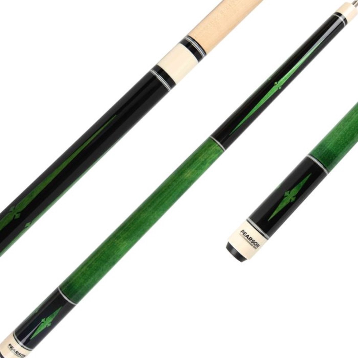 Pearson Players Series Green Carbon Fiber Cue - IN STOCK
