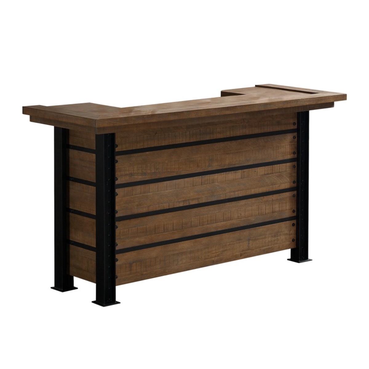 The Gateway Home Bar in Reclaimed Wood by American Heritage