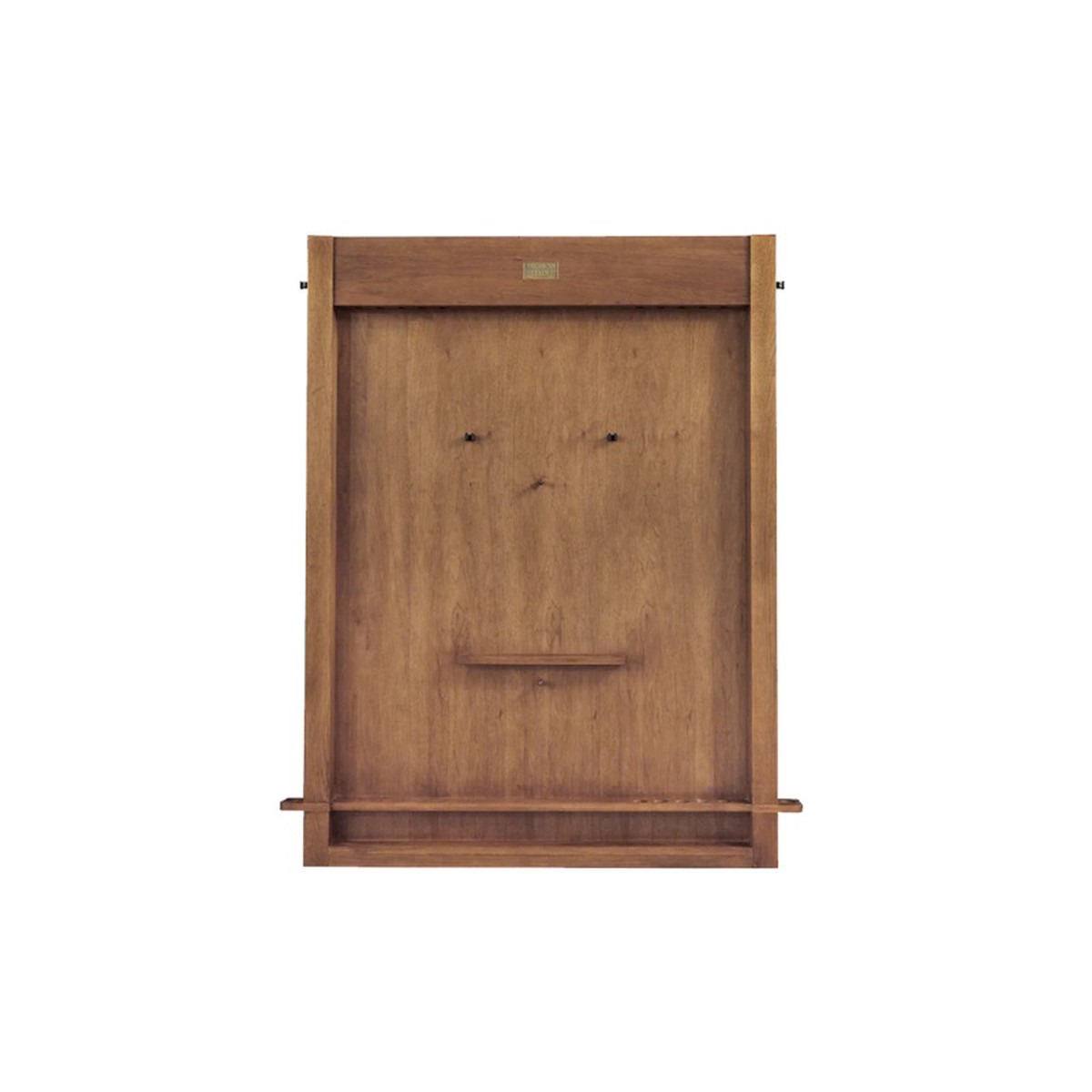 American Heritage Alta Wall Mounted Cue Rack in Brushed Walnut