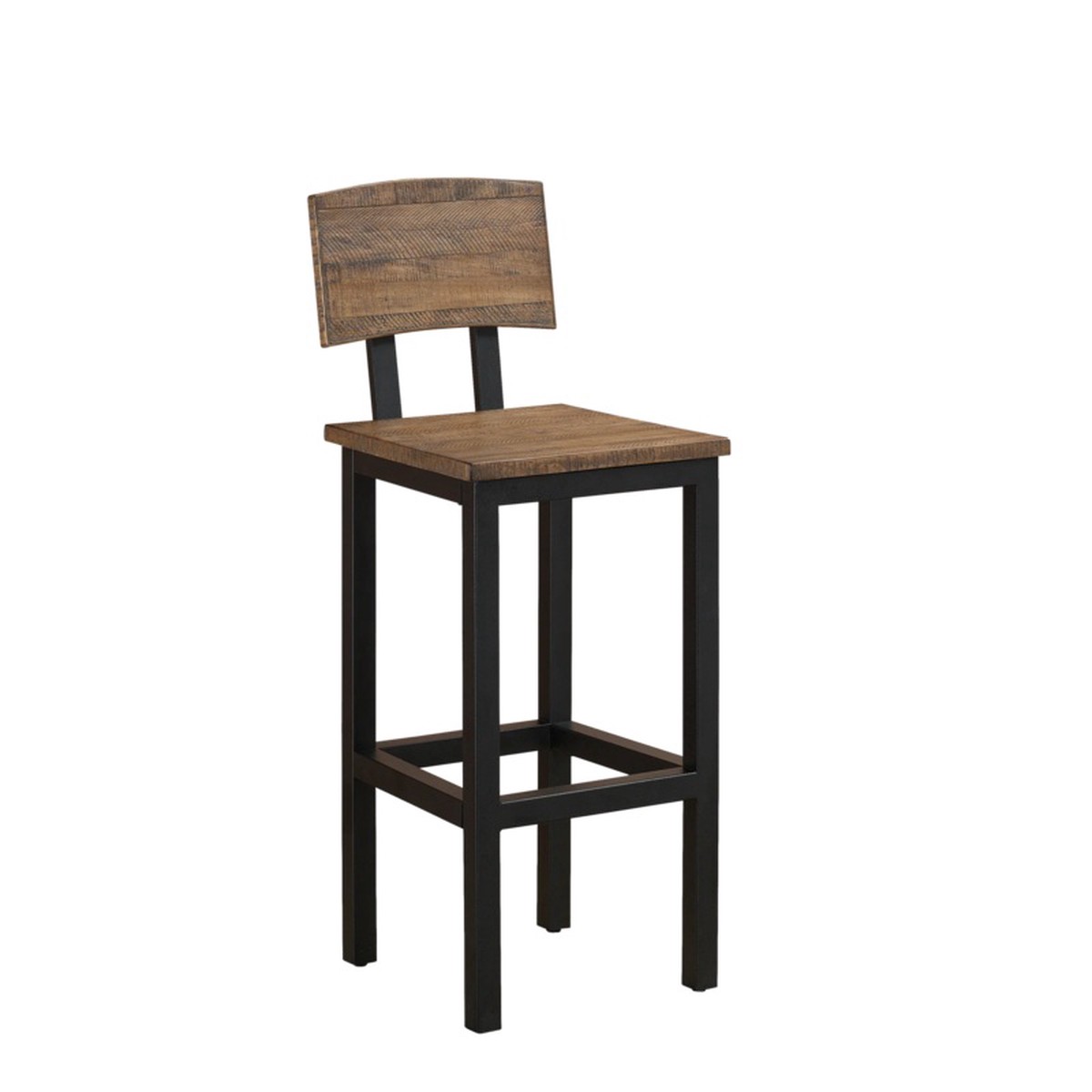 Gateway Stool in Reclaimed Wood by American Heritage