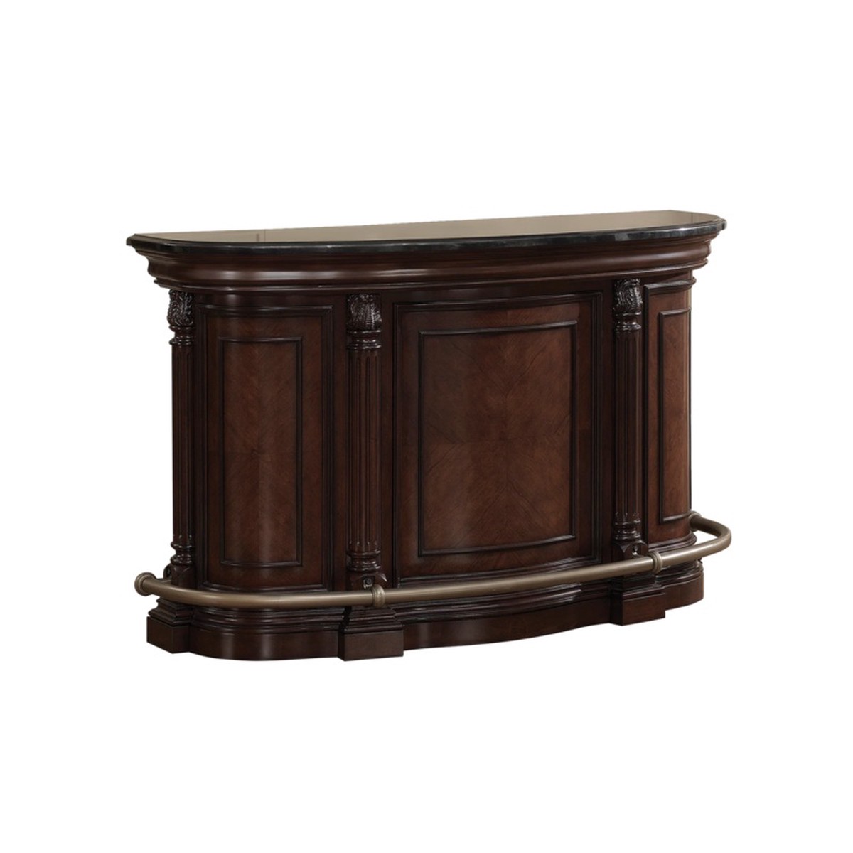 The Emilio Home Bar in Suede by American Heritage
