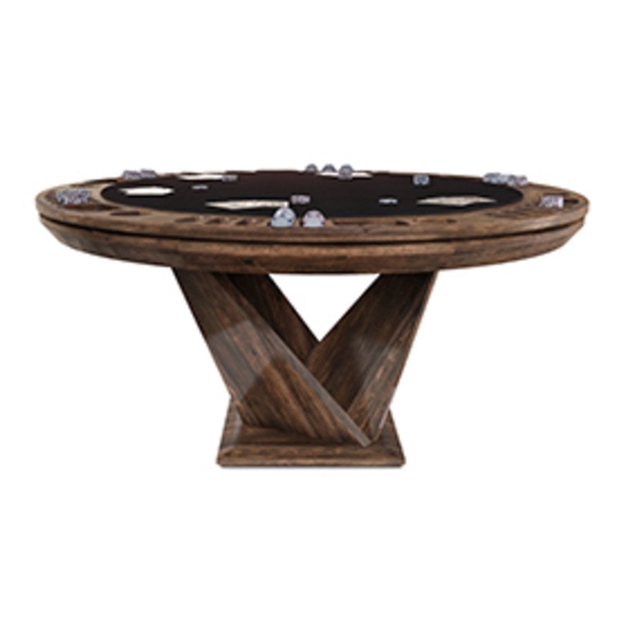California House ORIGAMI Reversible Top Game Table