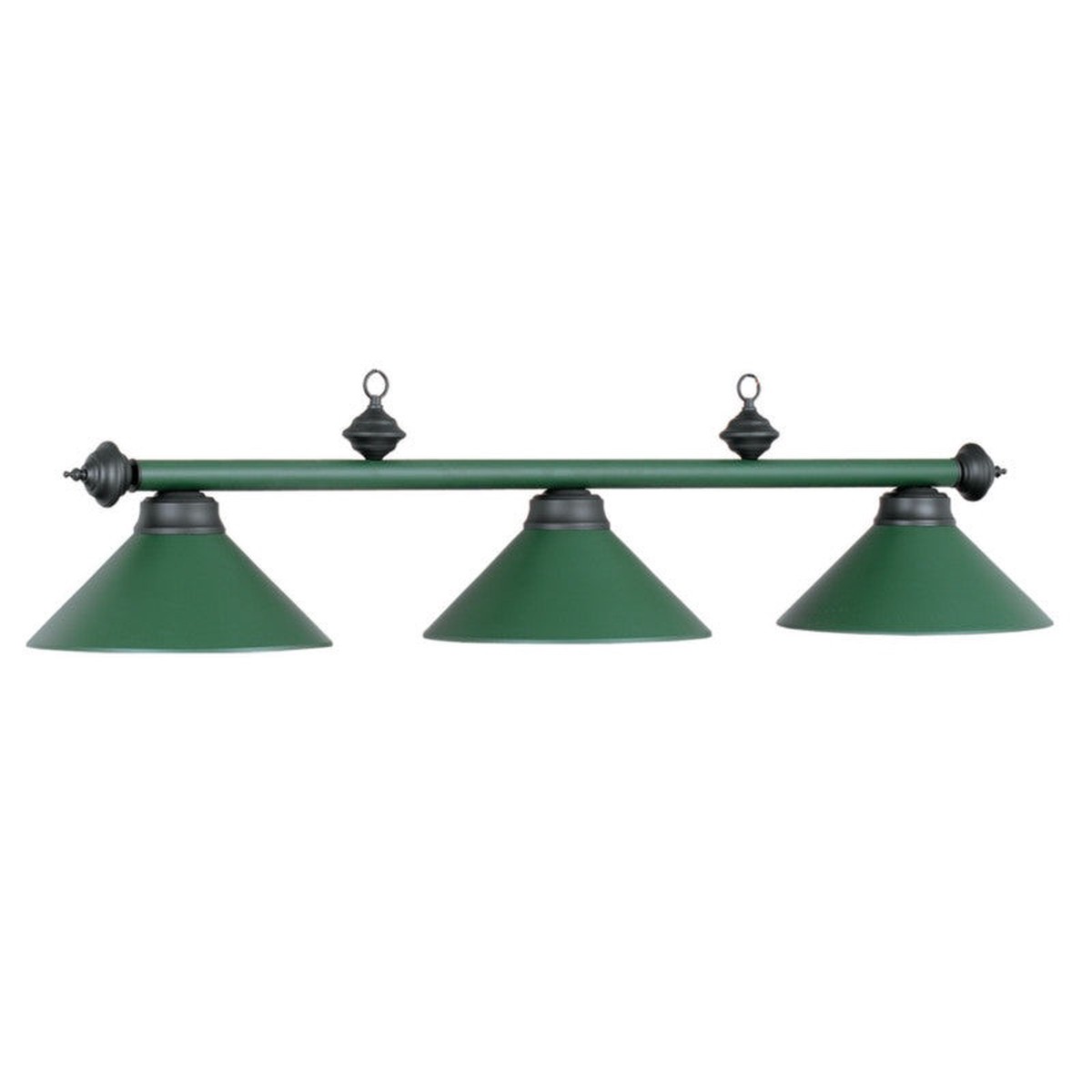 RAM 54 3 Light Billiard Light - Matte Green