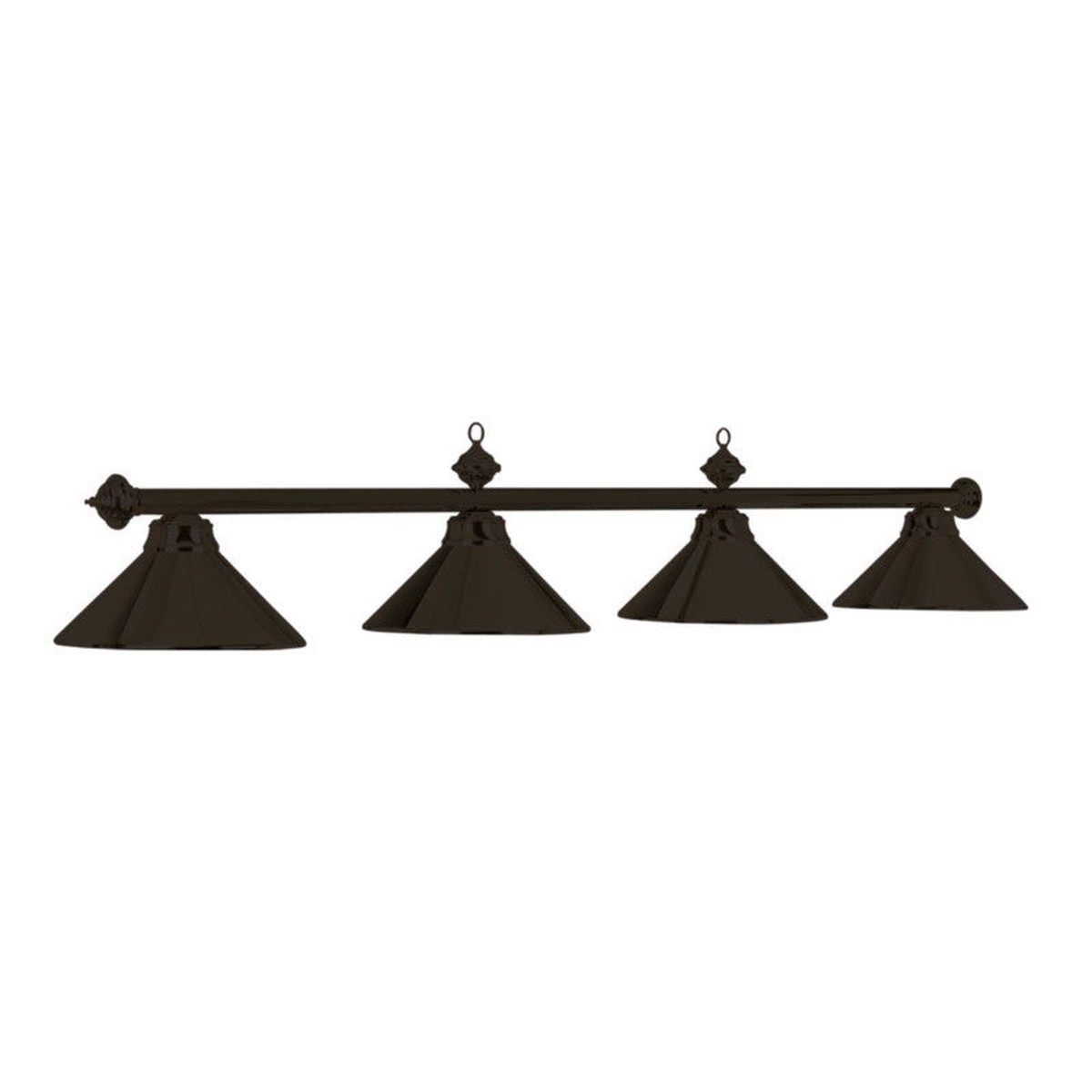 RAM 78 4 Light Billiard Light - Matte Black/Matte Black
