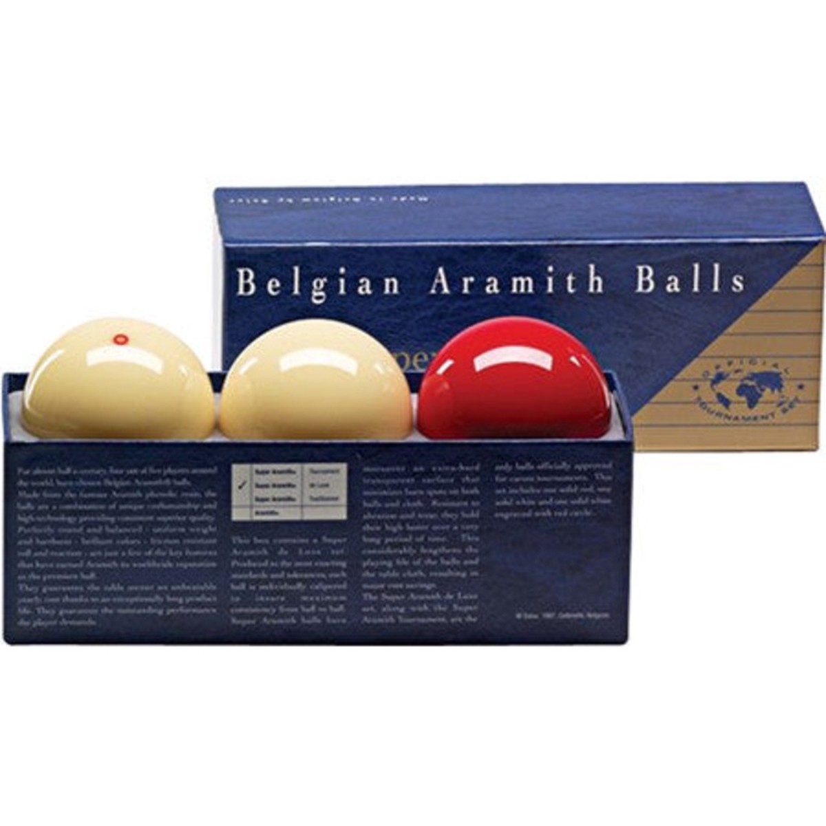 Super Aramith de Luxe Carom Ball Set