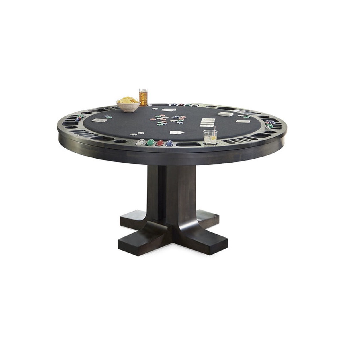 CALIFORNIA HOUSE ATHERTON REVERSIBLE TOP GAME TABLE