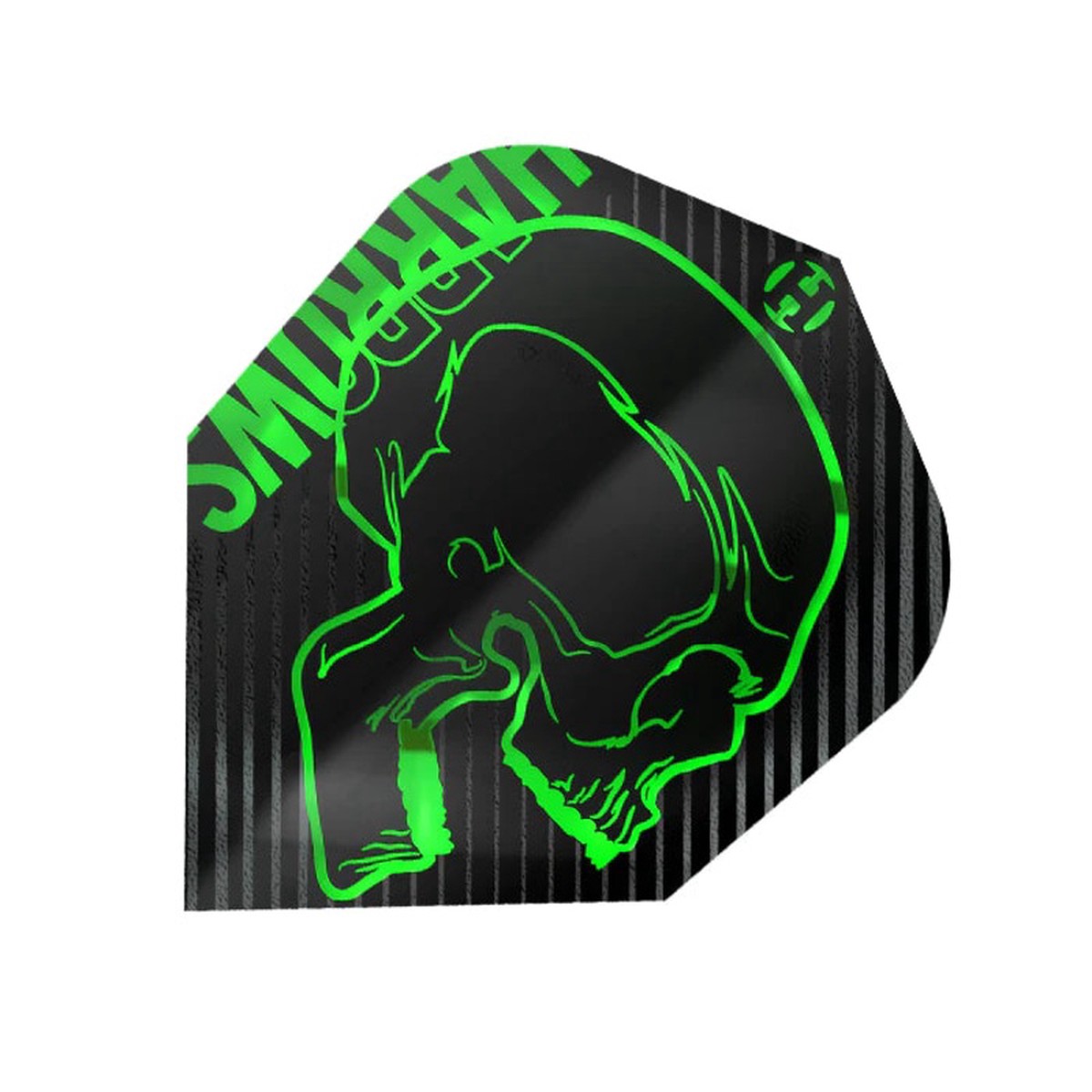 HARROWS - RAGE Flights - Standard Small NO6 Shape - GREEN
