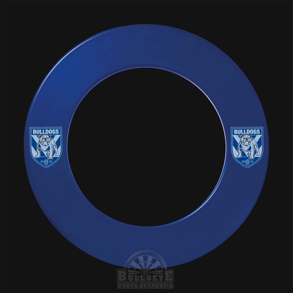 NRL Licensed Canterbury Bulldogs Dartboard Surround