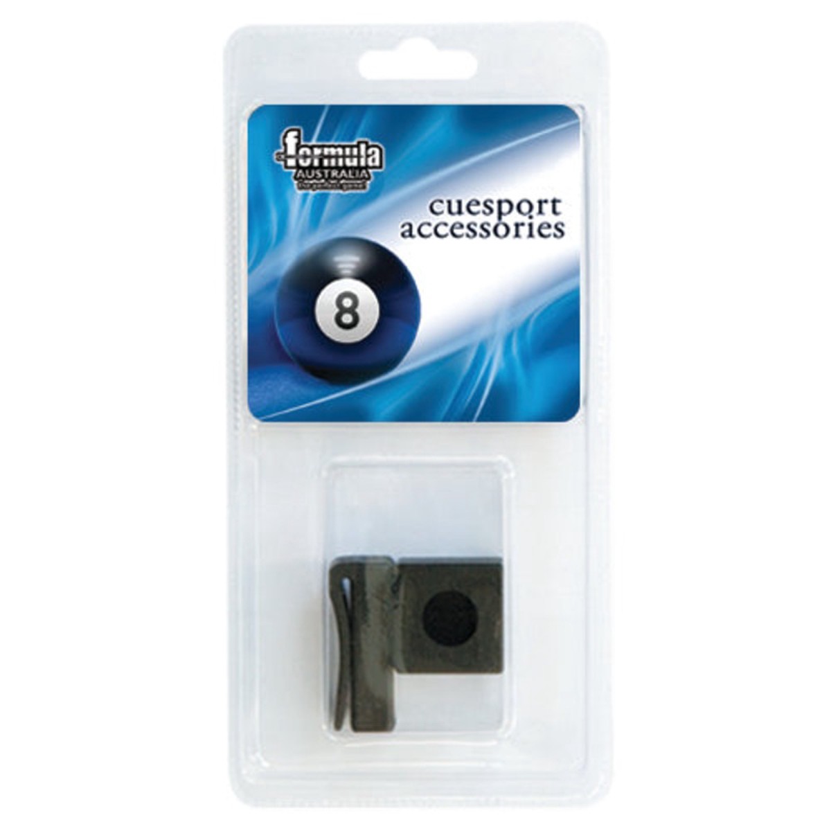 Magnetic Cue Chalk Holder Black