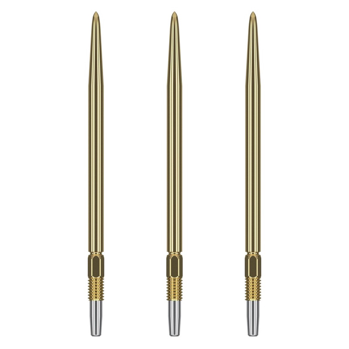 TARGET Swiss SMOOTH POINT Dart Points - Gold 40mm