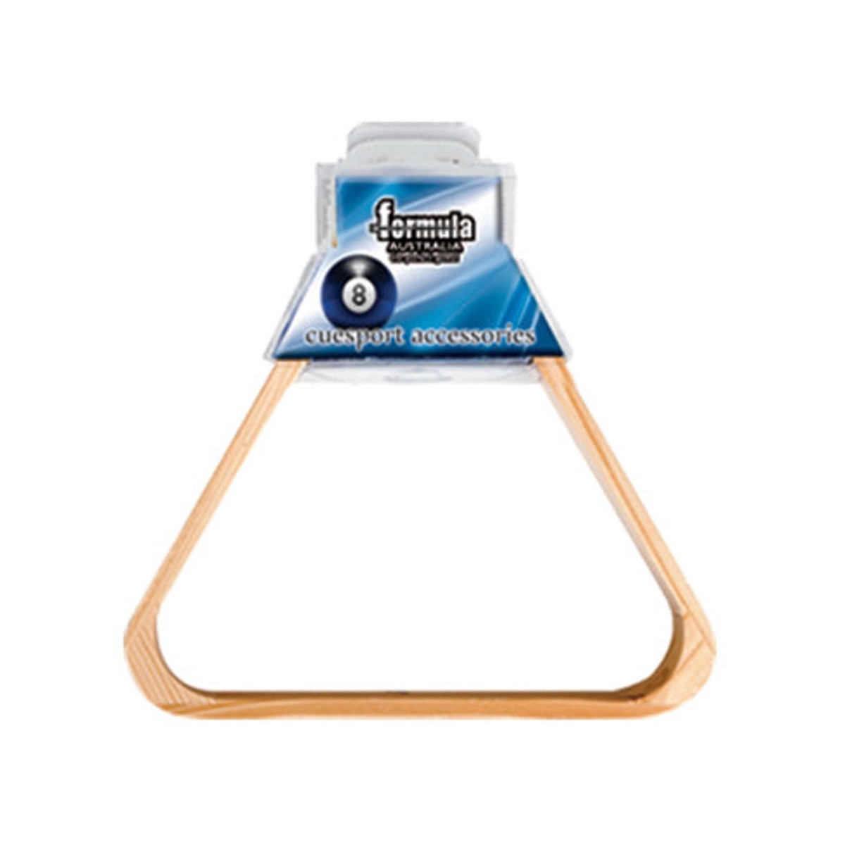 Wooden 10 Ball Racking Triangle - 2 Balls