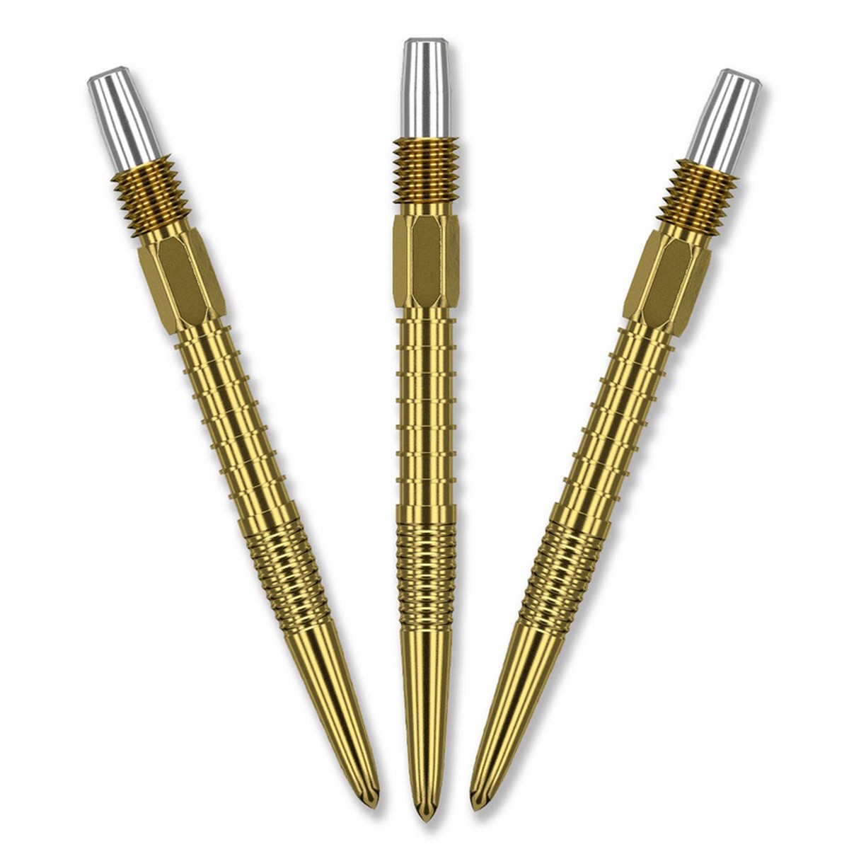 TARGET Swiss FIRE POINT Dart Points - Gold 26mm, 30mm, 35mm