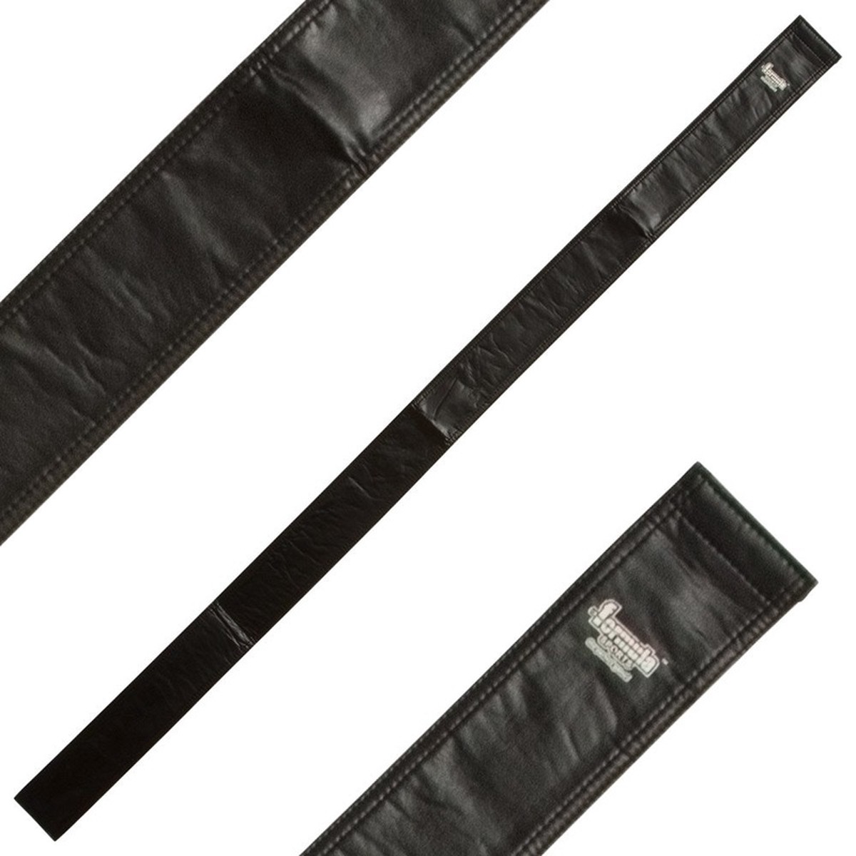 Soft Cue Sleeve for 1 Piece 57 Cue - Velcro Close - BLACK