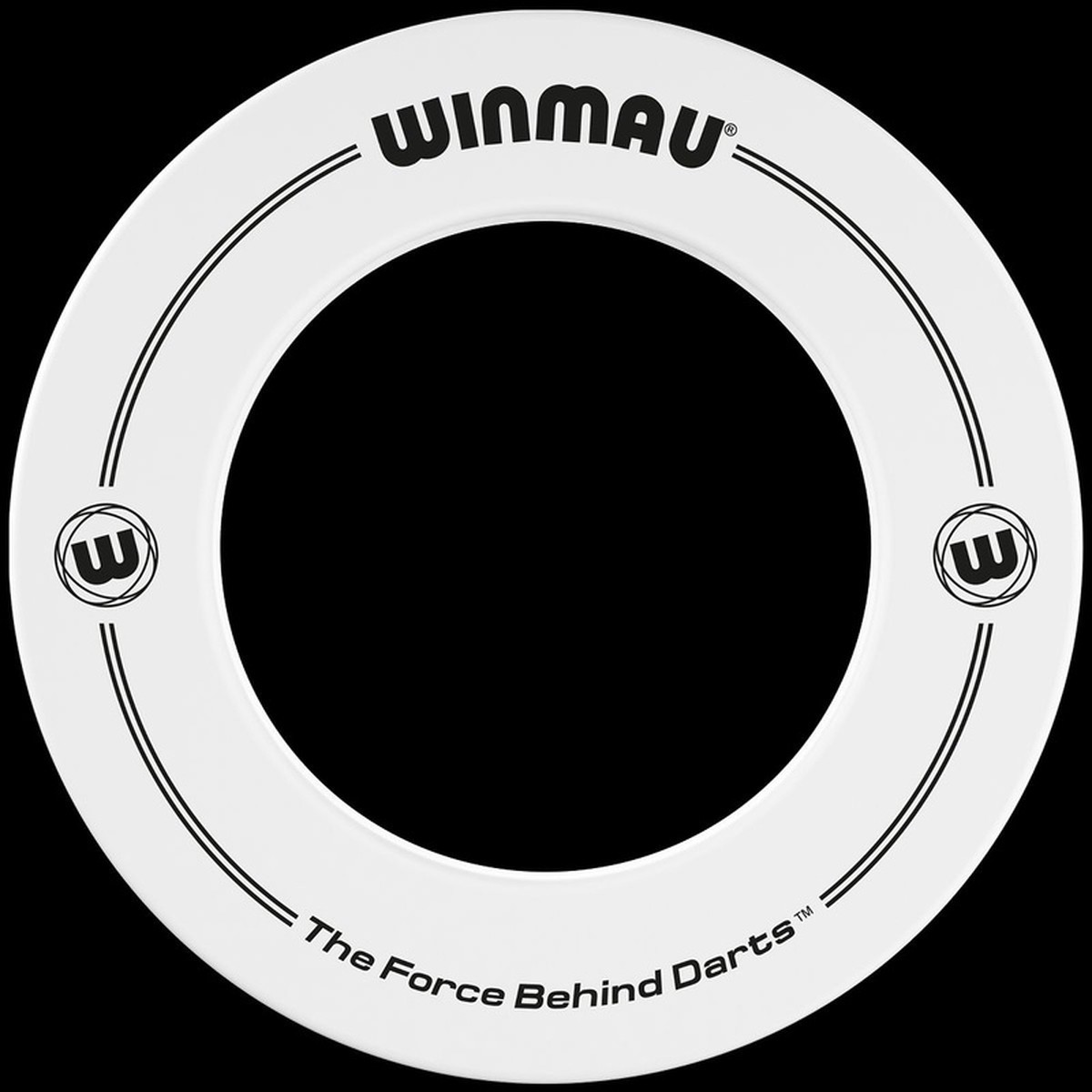 WINMAU - Printed WHITE Dartboard Surround