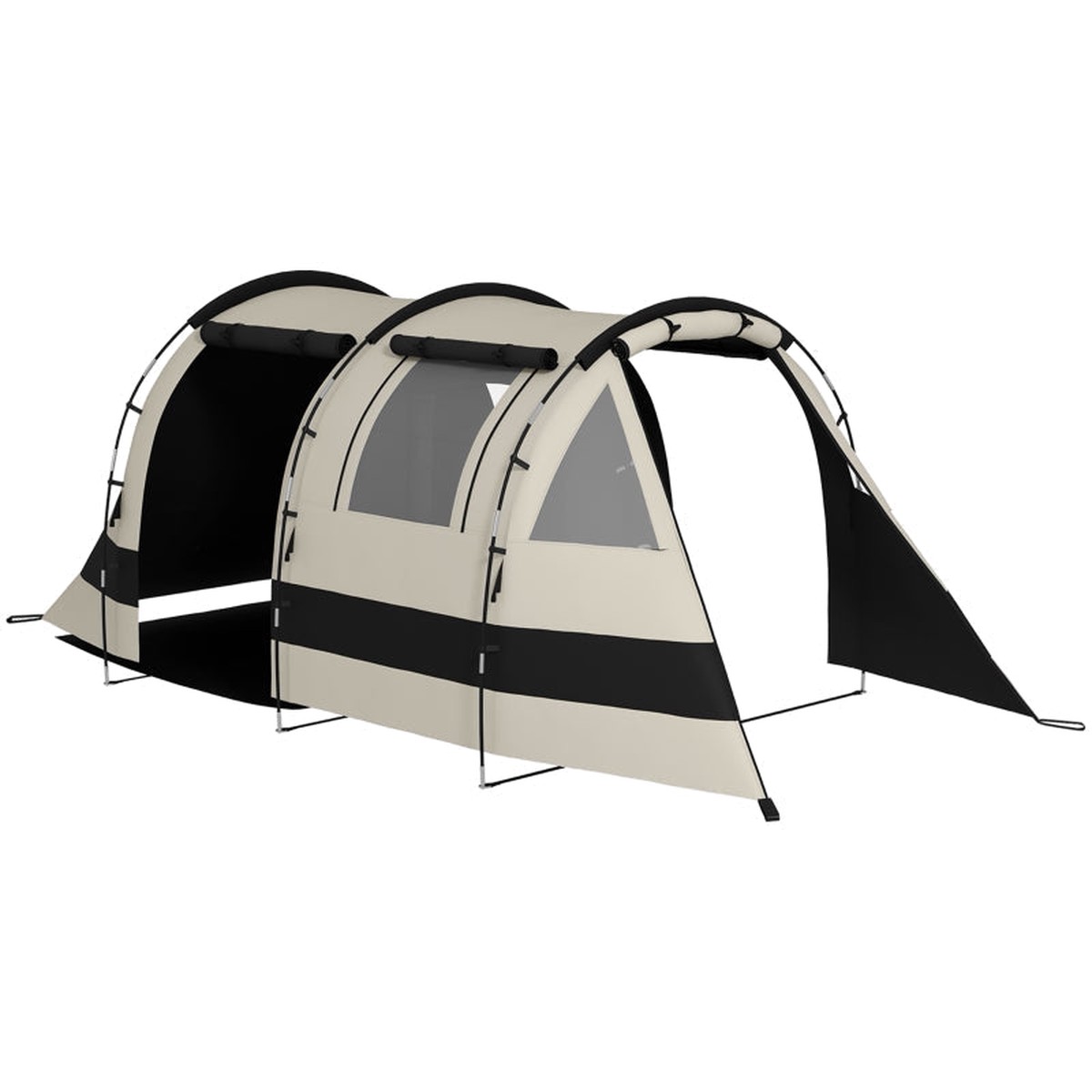 Four Man Two Room Blackout Tent, Khaki