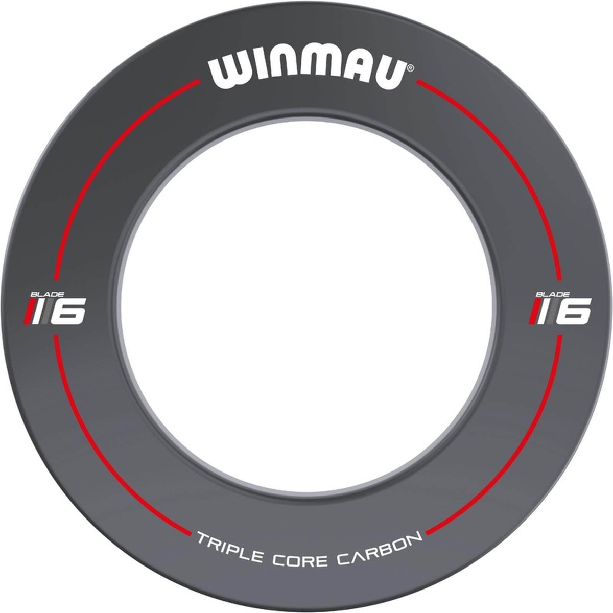 WINMAU - BLADE 6 Printed Dartboard Surround - GREY