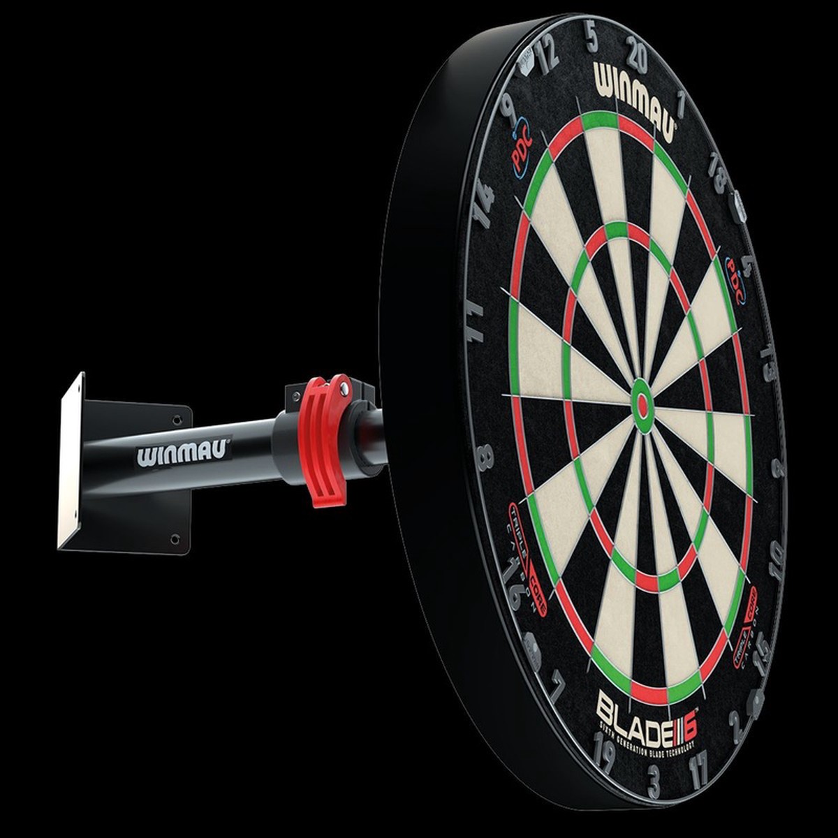 WINMAU - Edge Telescopic Dartboard Corner Bracket