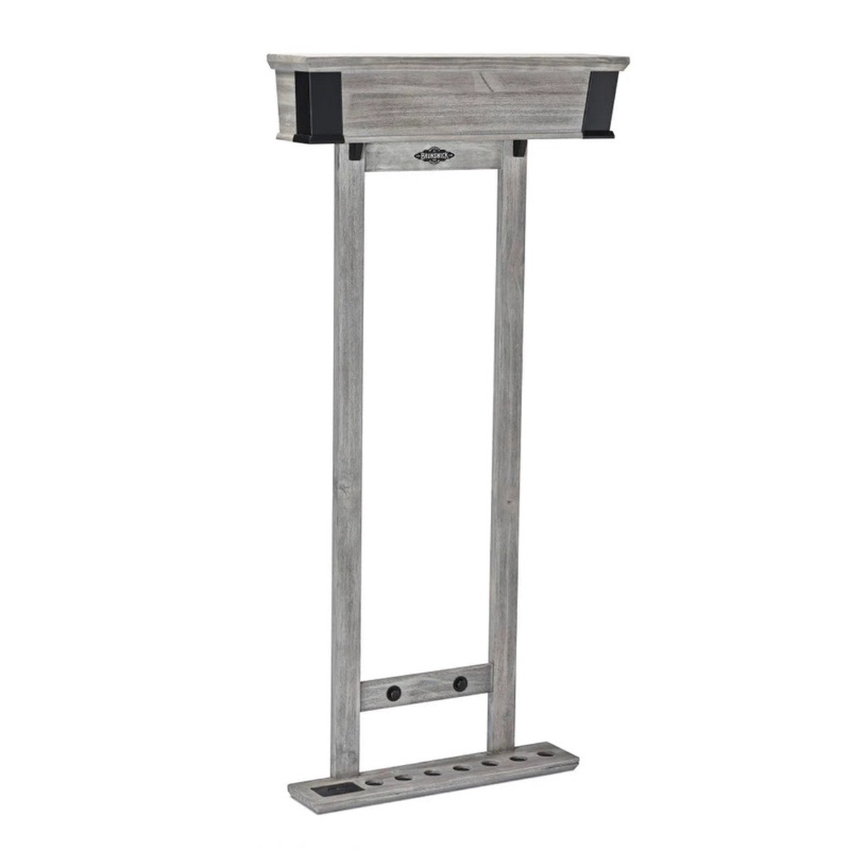 Brunswick Canton Wall Rack - Rustic Grey