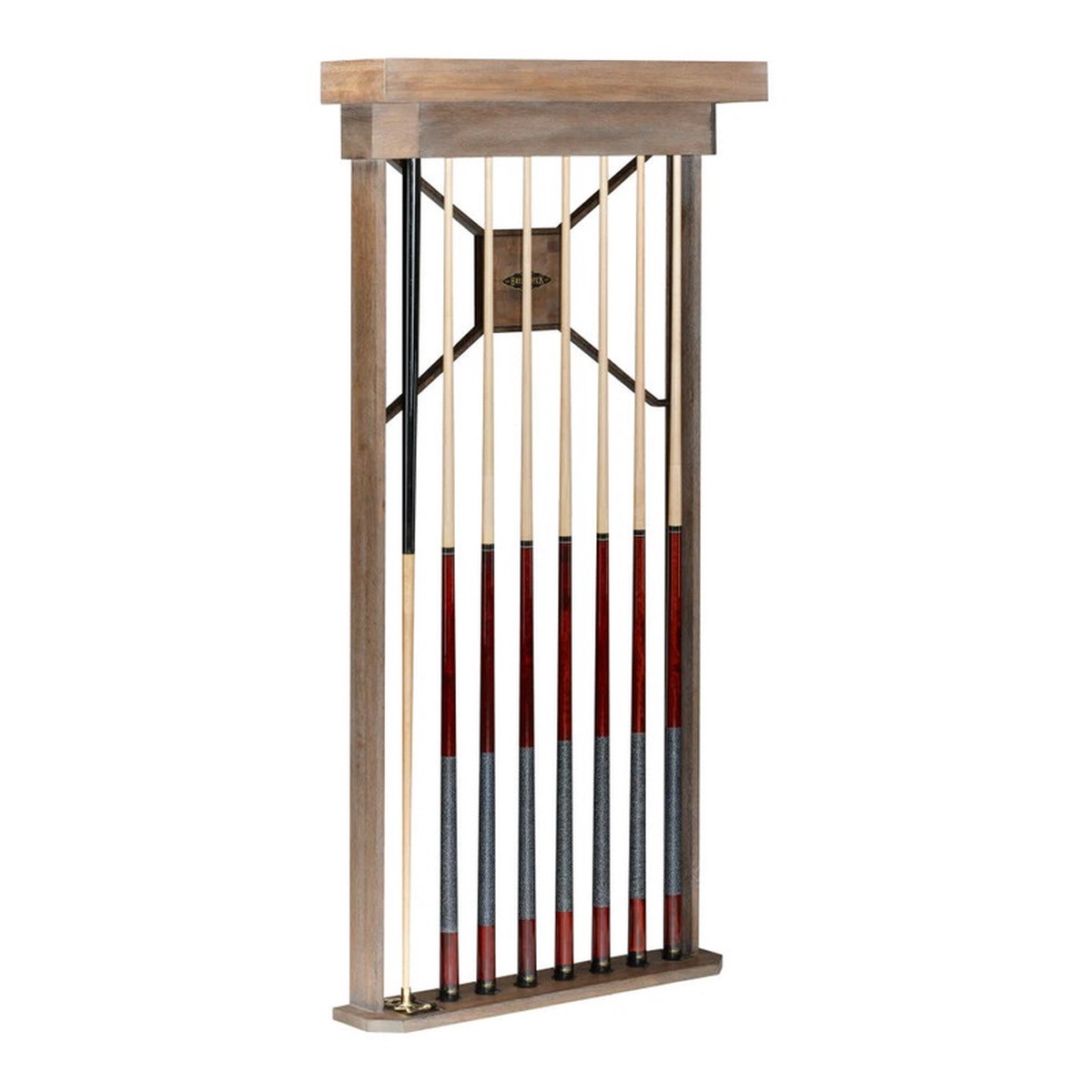 Brunswick Dameron Wall Rack - Nutmeg