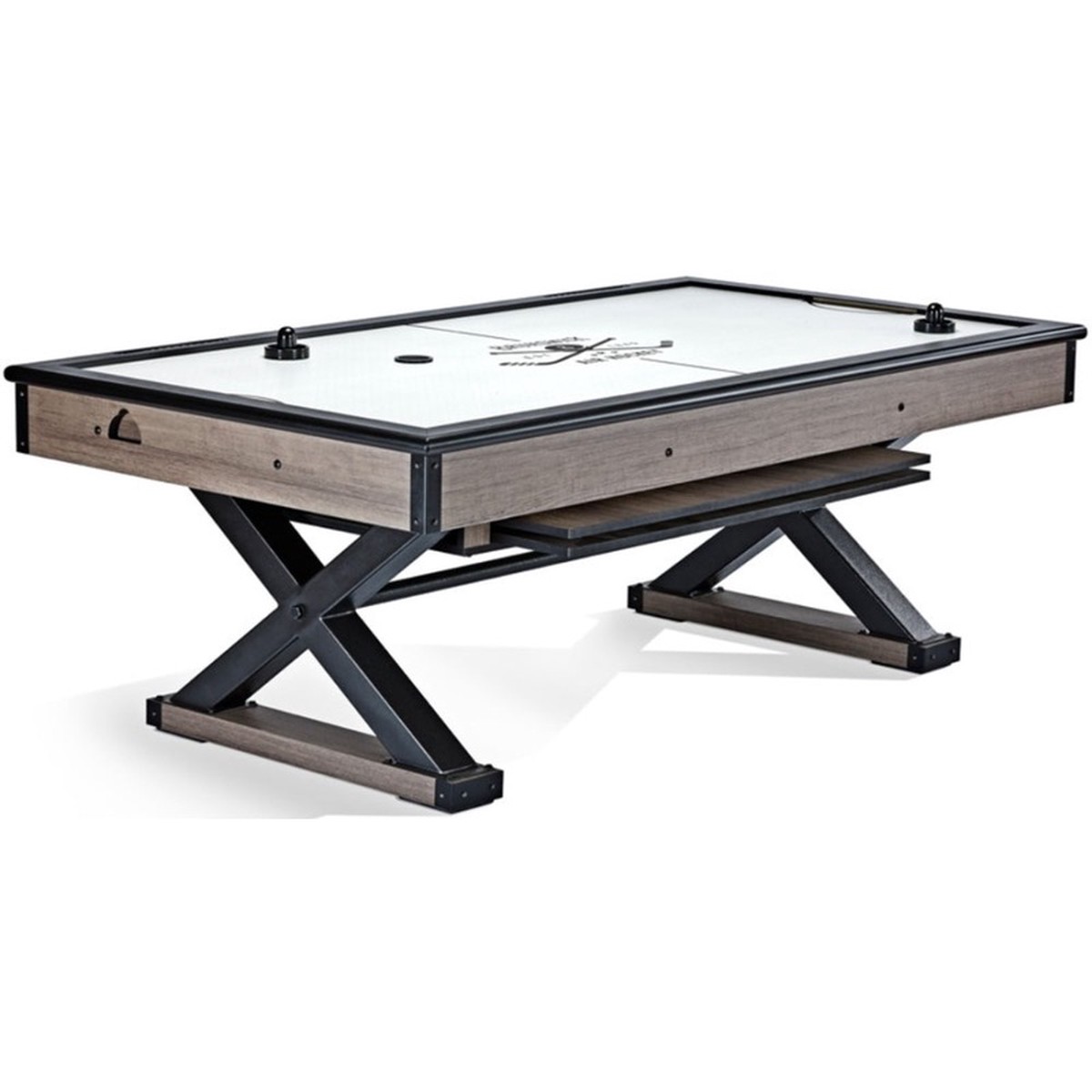 Brunswick Premier Air Hockey Table - Weathered Oak