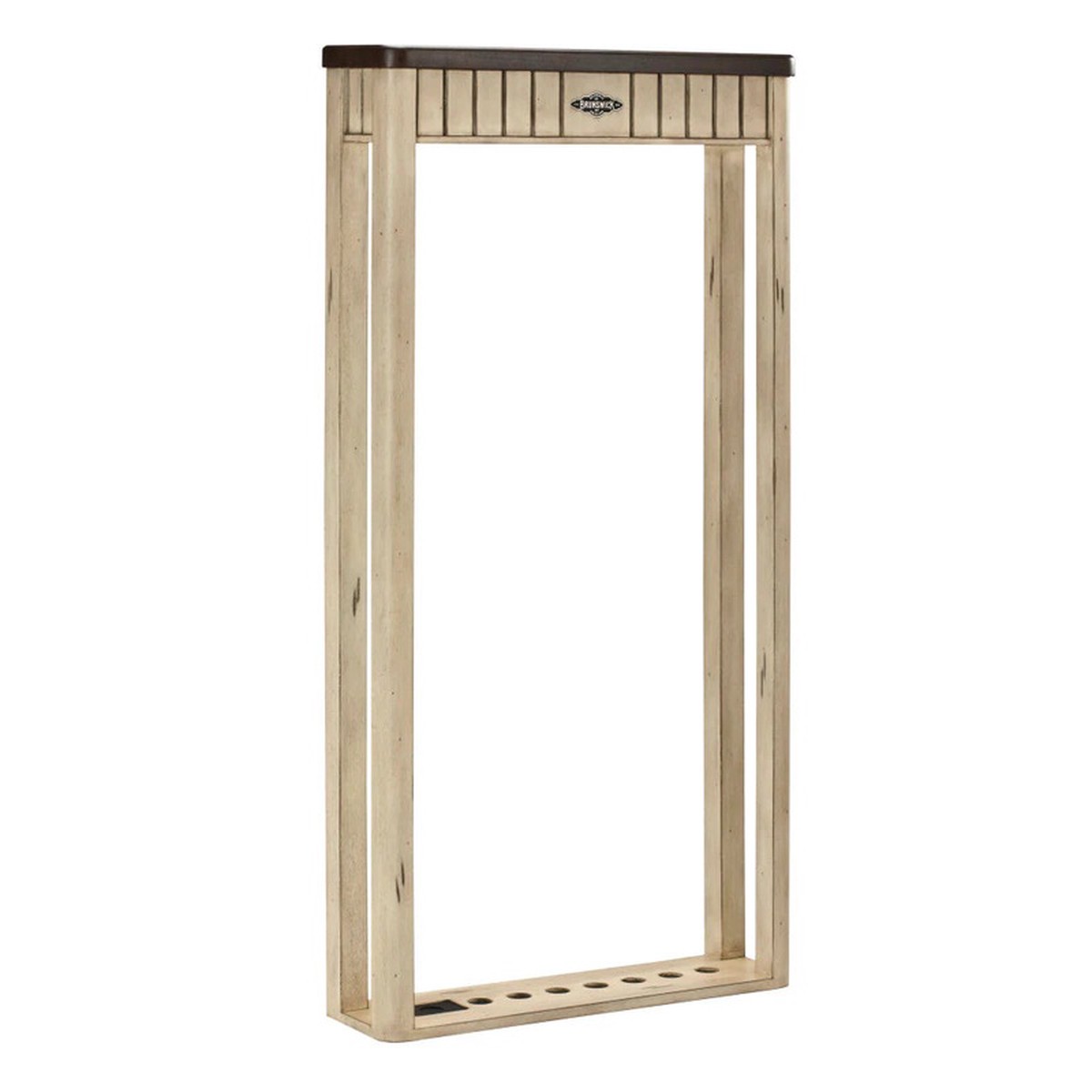 Brunswick The Henderson Cue Rack - Two Tone Aged Linen / Walnut