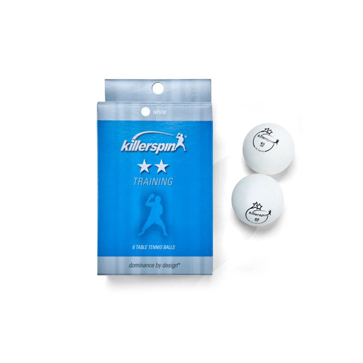 Killerspin Table Tennis Balls - 6 Pack