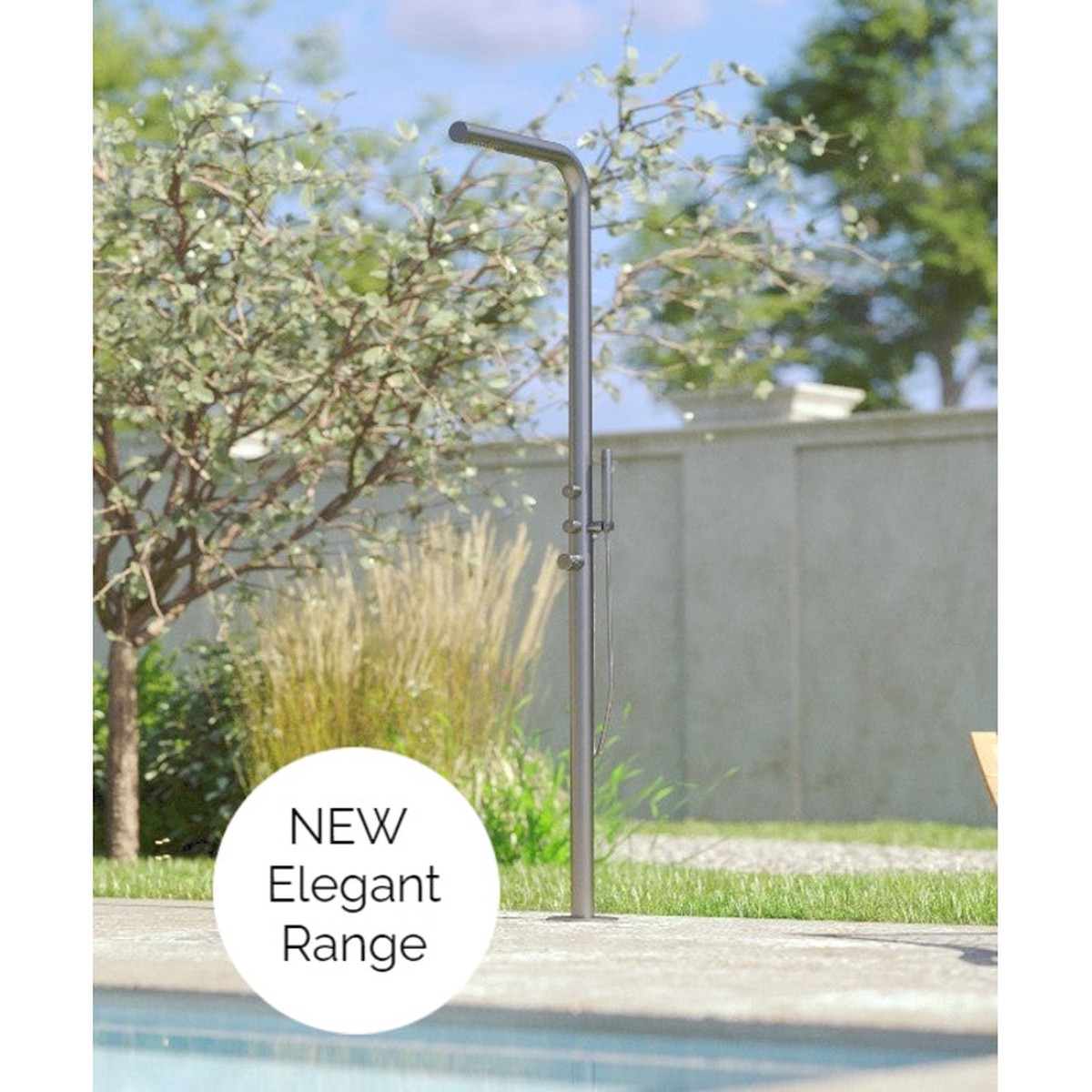 Rainware Outdoor Shower - Avoca 9016 - Hot & Cold Shower & Handheld