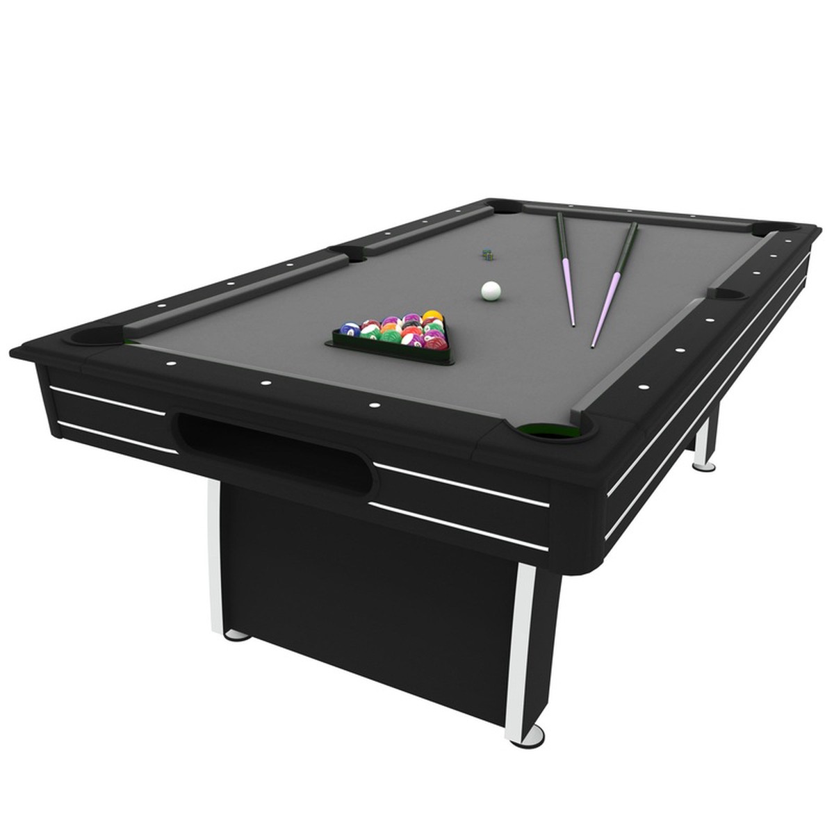Fat Cat Tucson 7 Pool Table with Grey Playing Surface