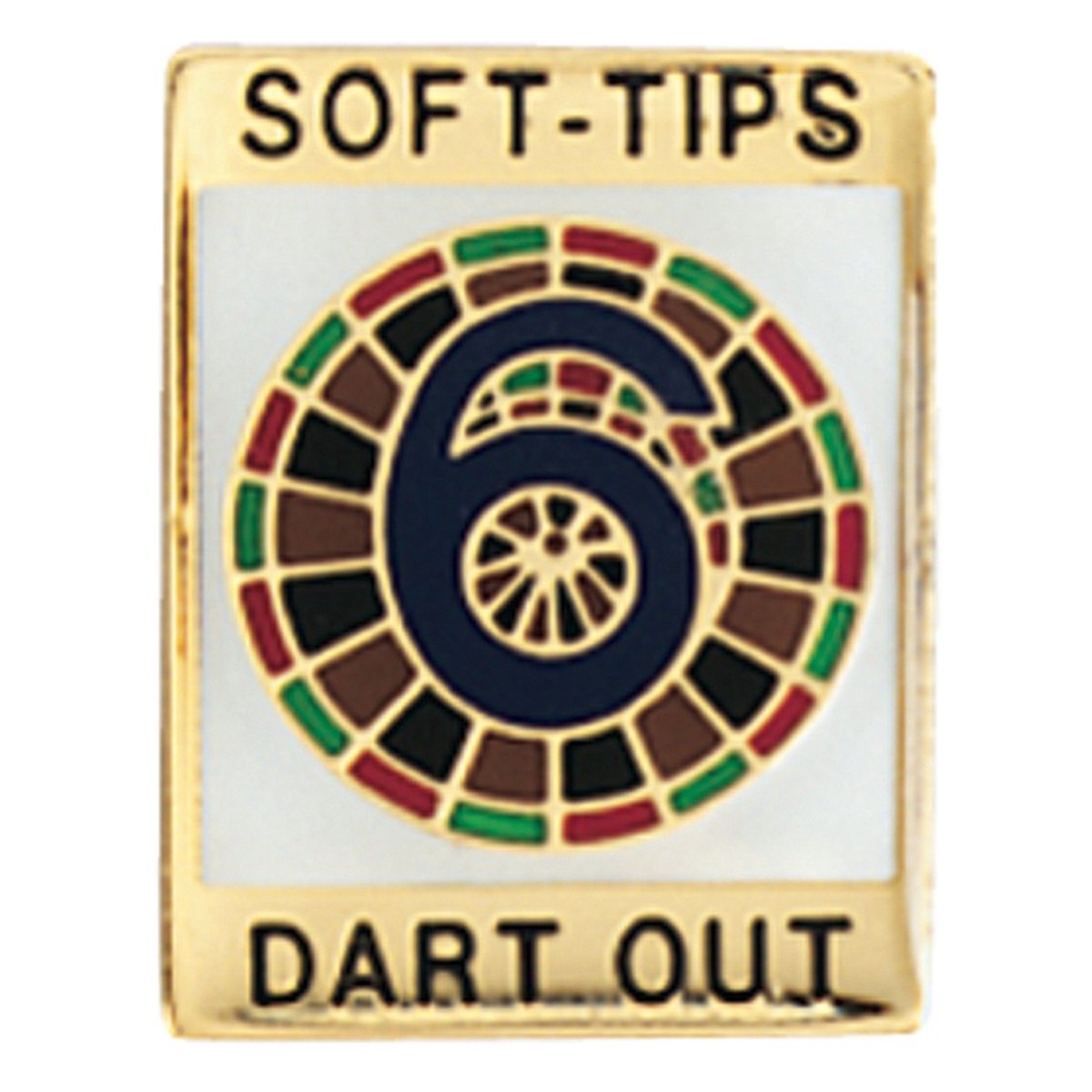 Tournament Pins 6 Dart Out