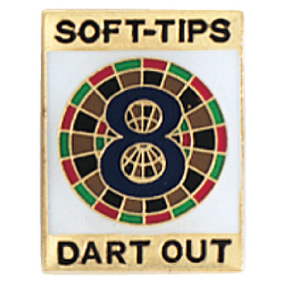 Tournament Pins 8 Dart Out