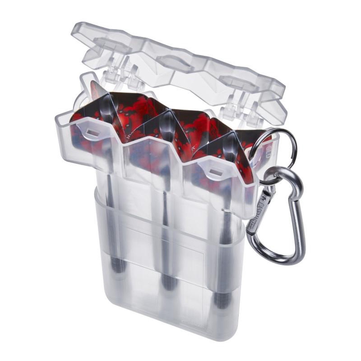 Casemaster Nomad Adjustable Dart Case Clear