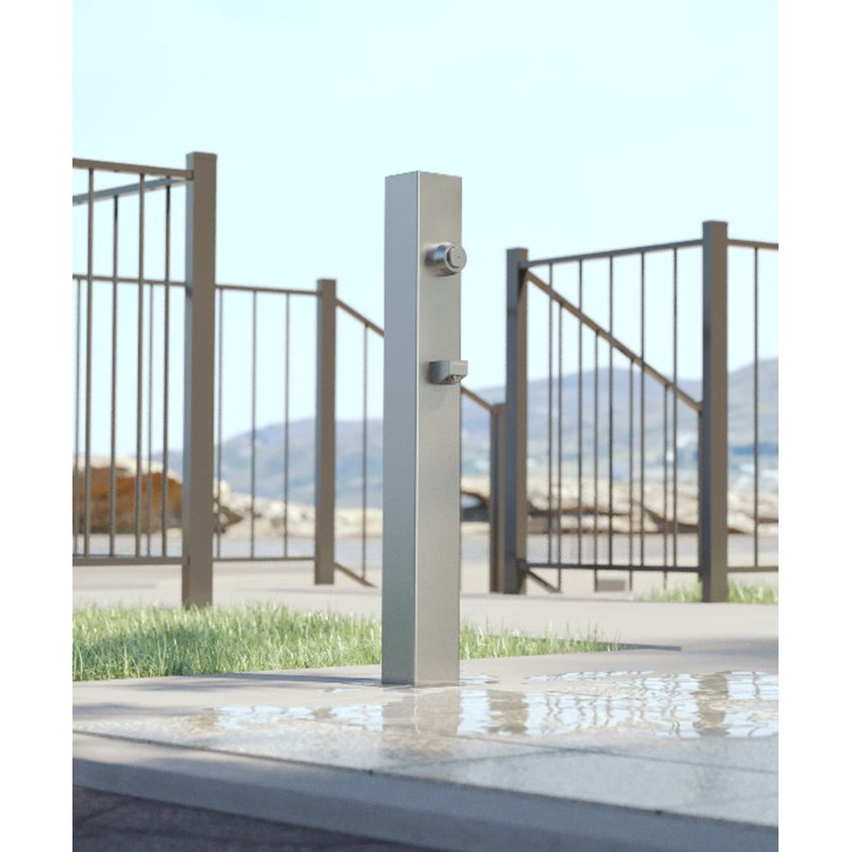 Rainware Outdoor Shower - Beach Footwash 5200 - Footwash - Time Flow