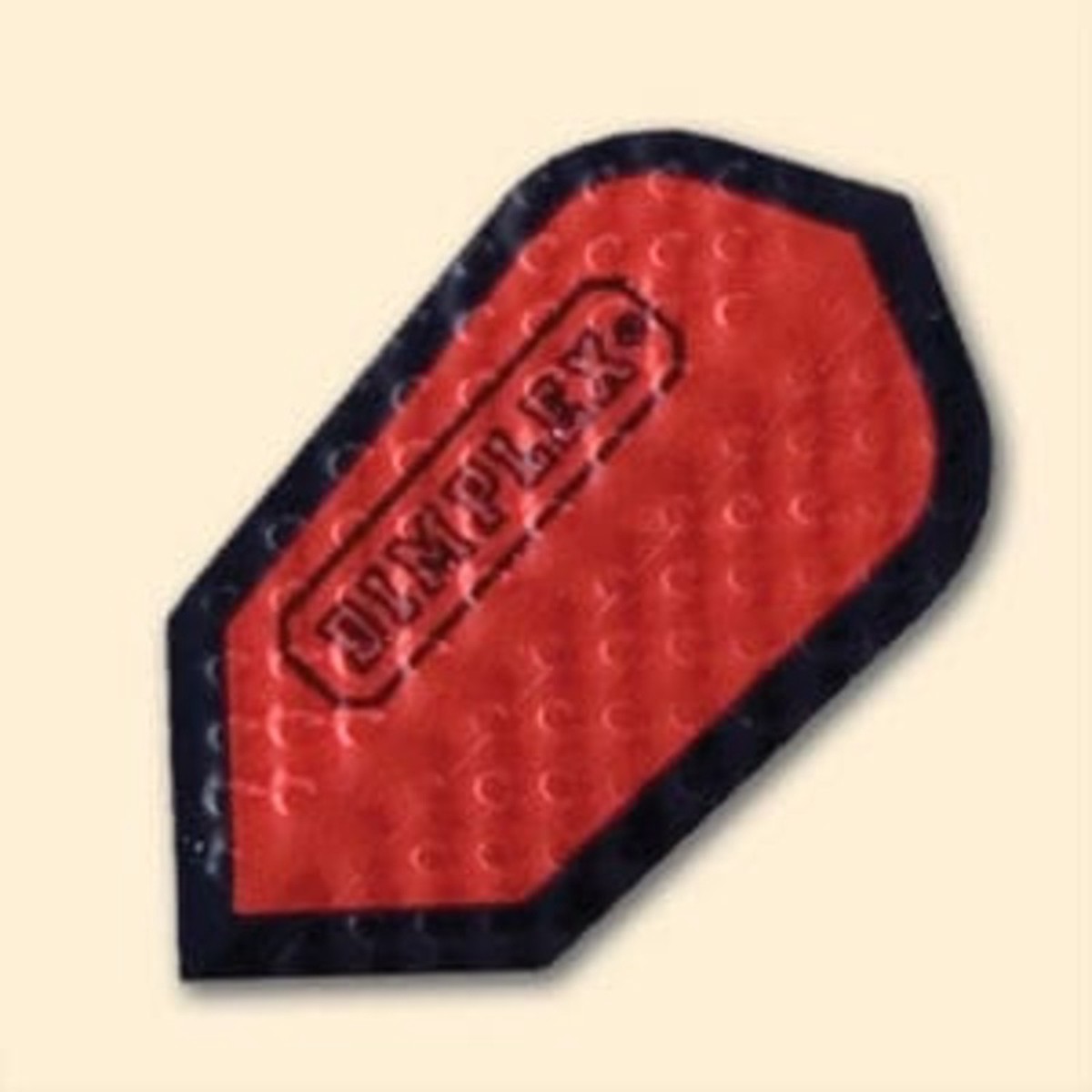 Flights - Poly Dimplex Slim Red 75 Micron