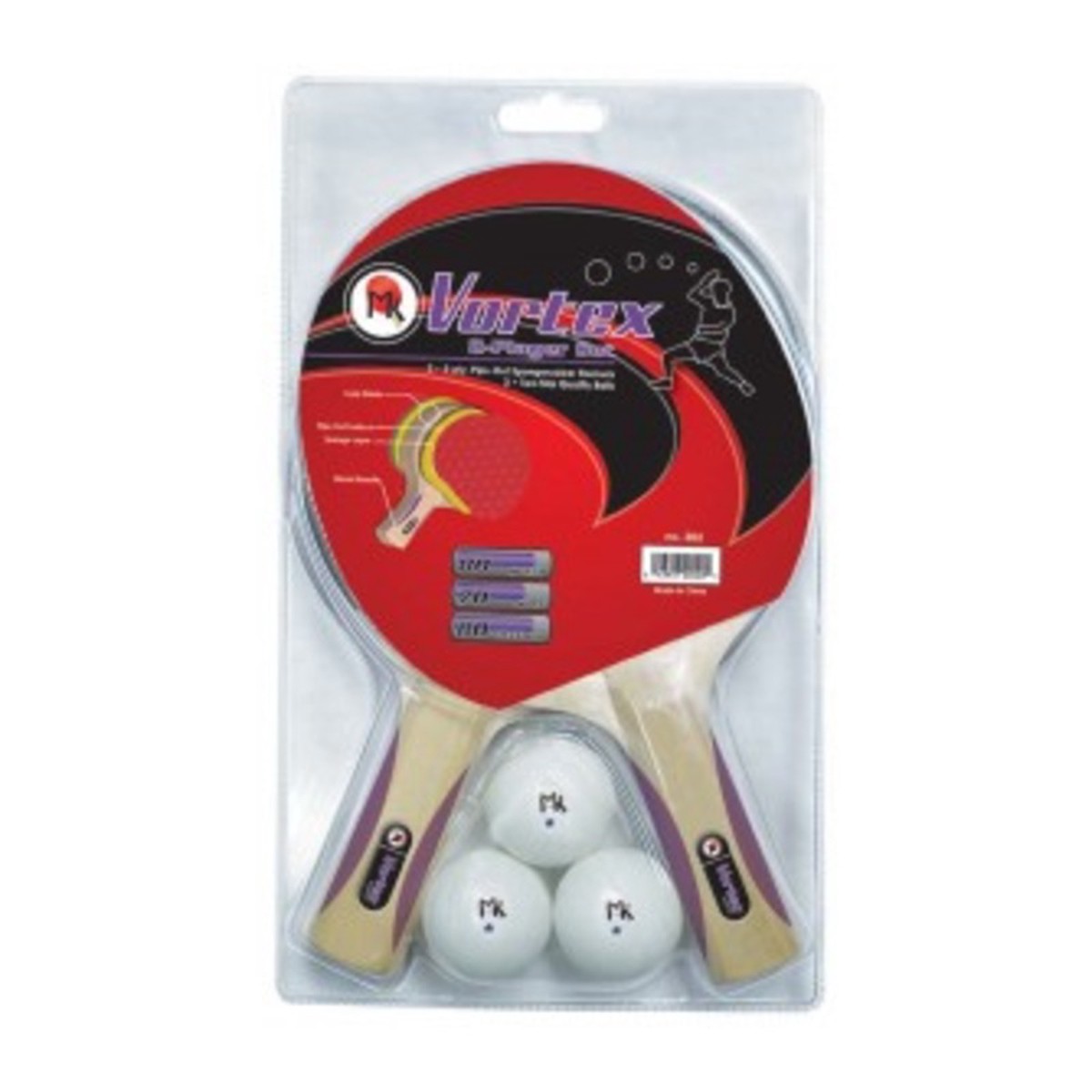 Martin Kilpatrick Vortex 2-Player Table Tennis Set