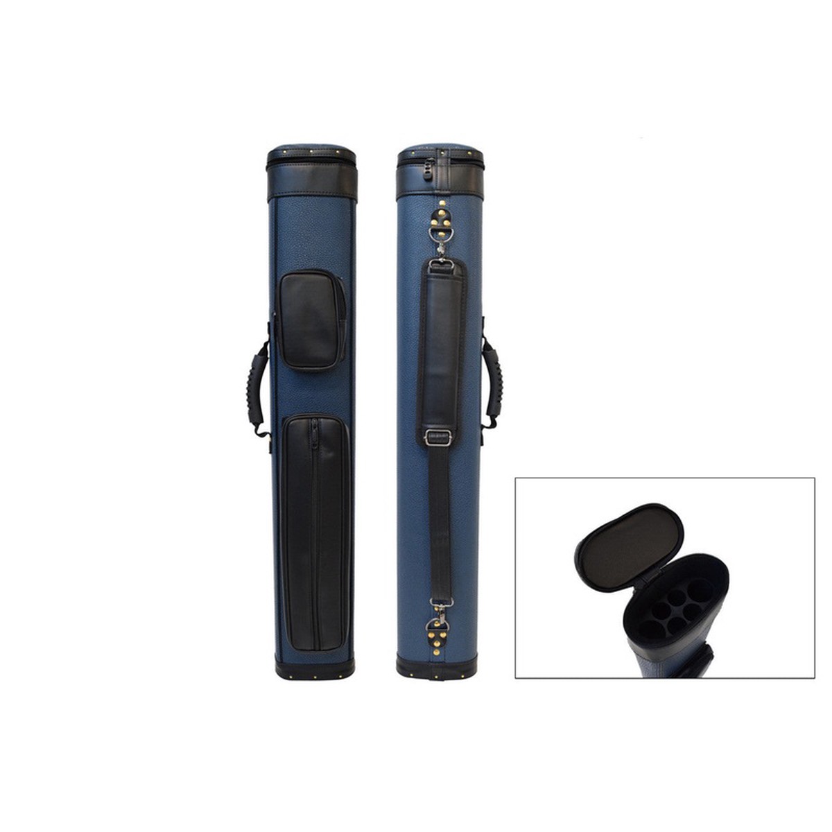 24 Oval Case Blue - 033-007B-6-BL