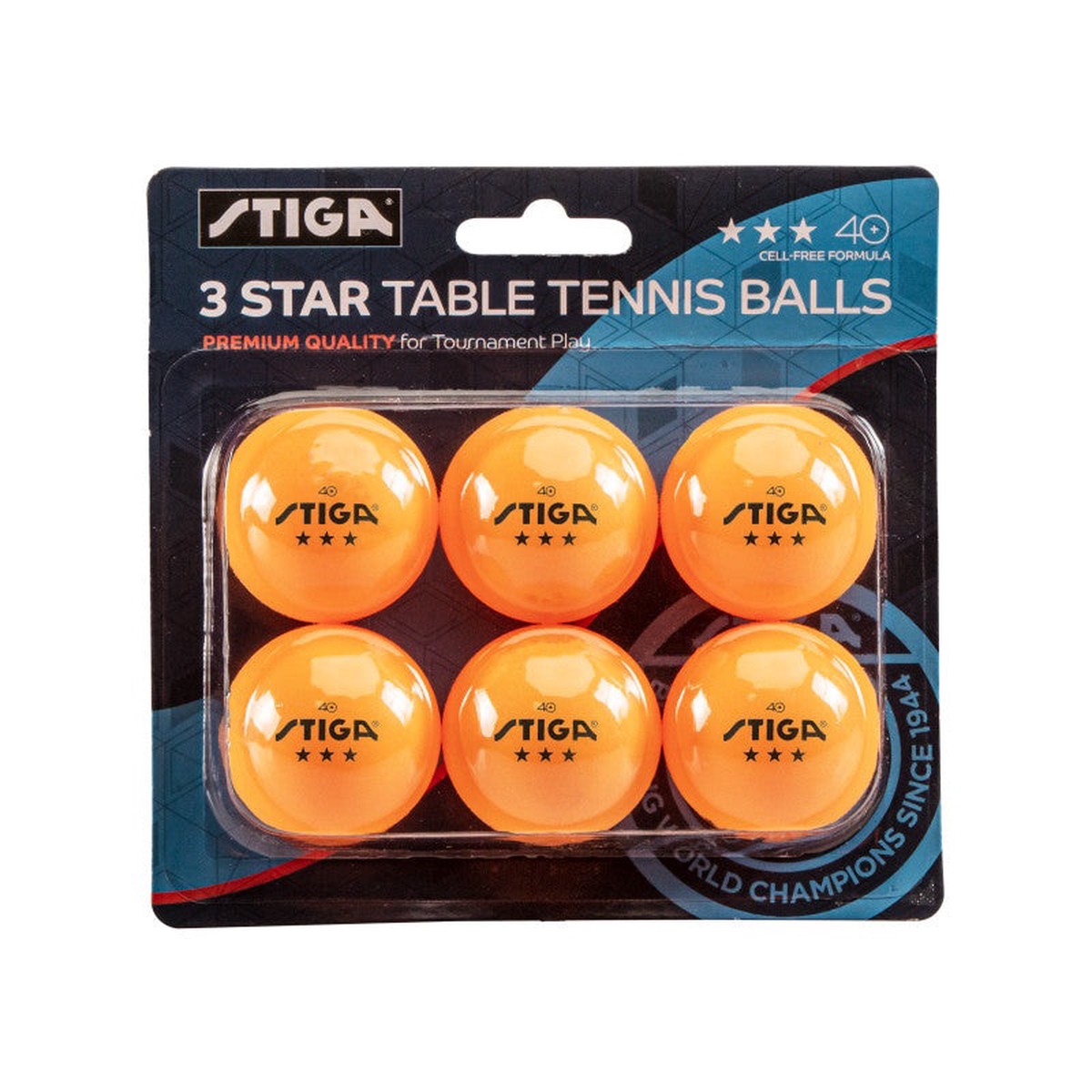 3-STAR ORANGE BALLS (6-PACK)