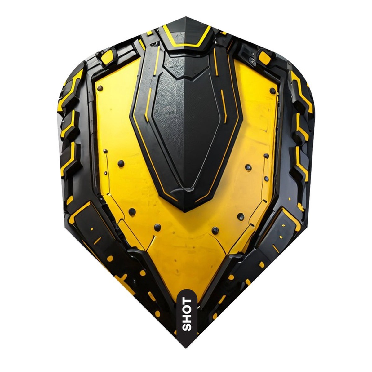 Shot Darts AI MECHA DART FLIGHT SET - SMALL STANDARD