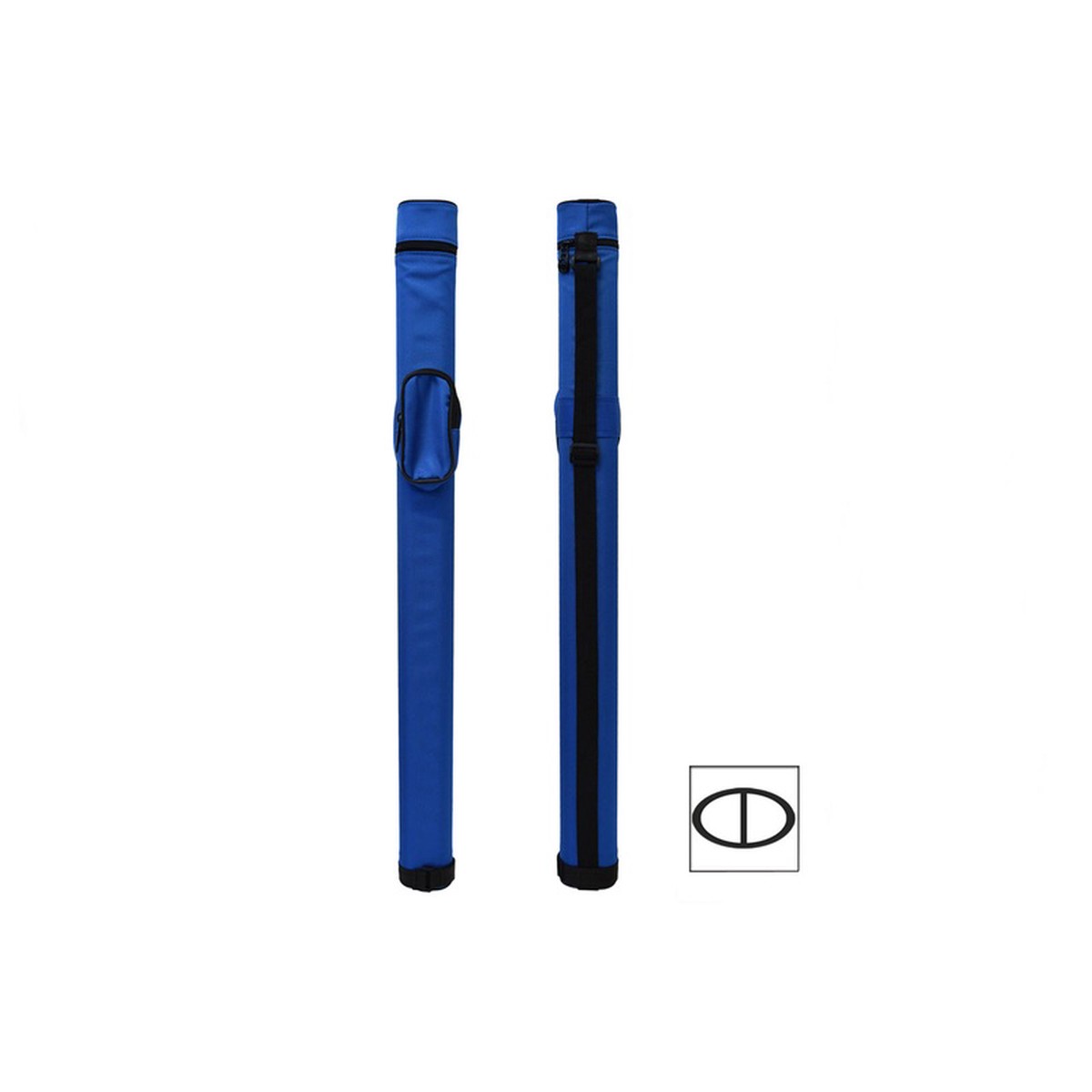 Han's Delta, 11 Oval Case Blue