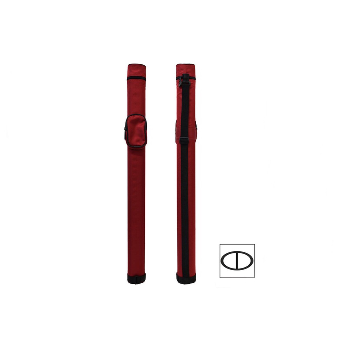 Han's Delta 11 Oval Case Red