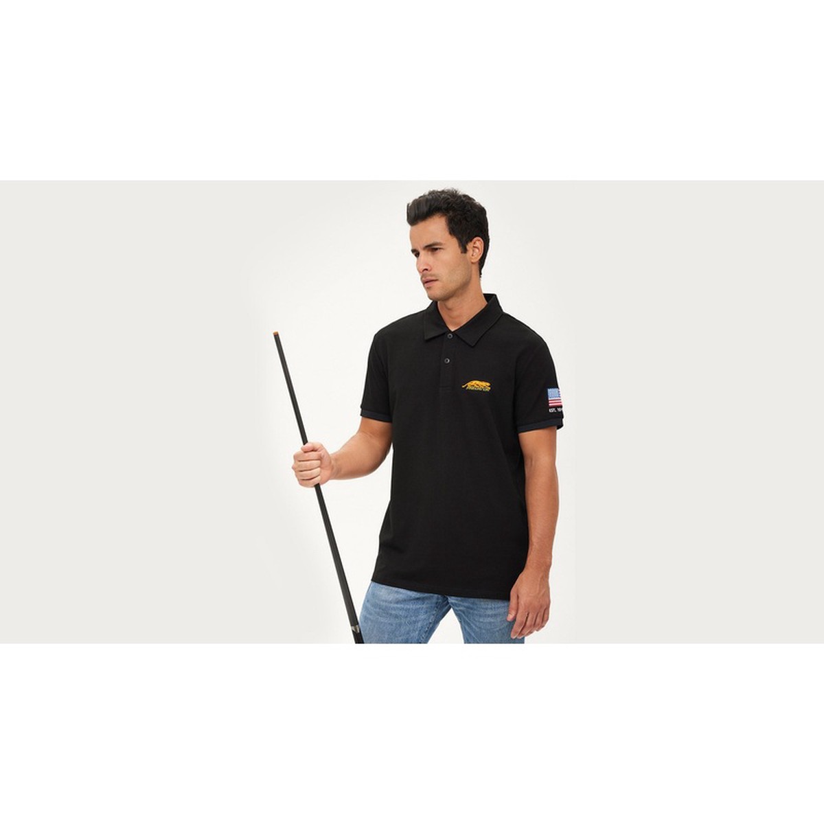 Predator USA Flag Polo Yellow Cat