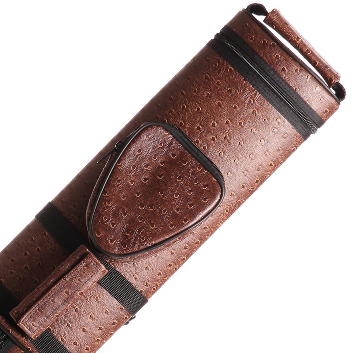 Apex Pool Cue Case 35 - Brown Ostrich