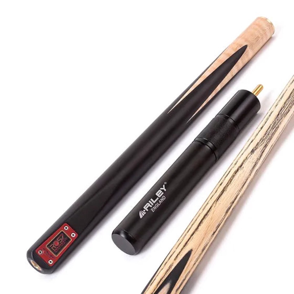 Riley ROS7 3/4 Cut Ash Snooker Cue with Telescopic Extension ROS7-8
