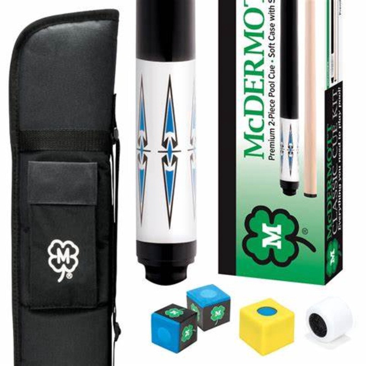 McDermott Classic Cue Kit (White)