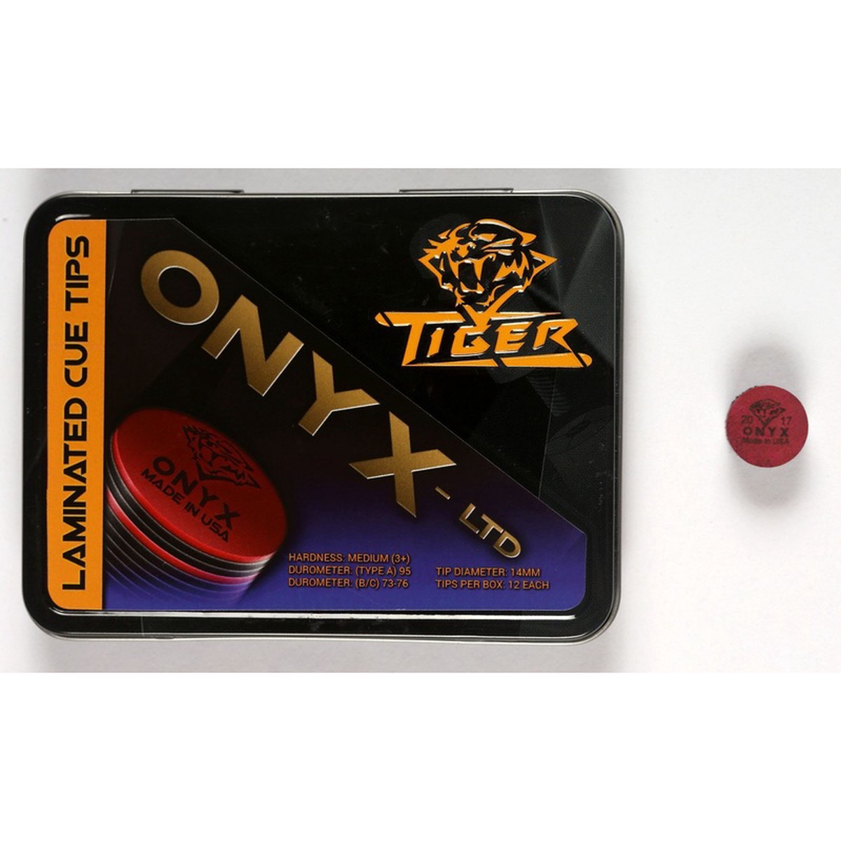 Tiger Onyx Laminated Cue Tips