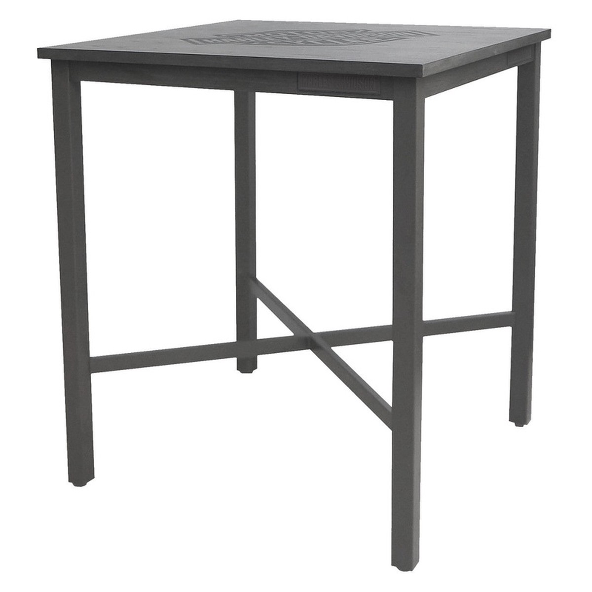 Harley Davidson Pub Table Bar and Shield Contemporary