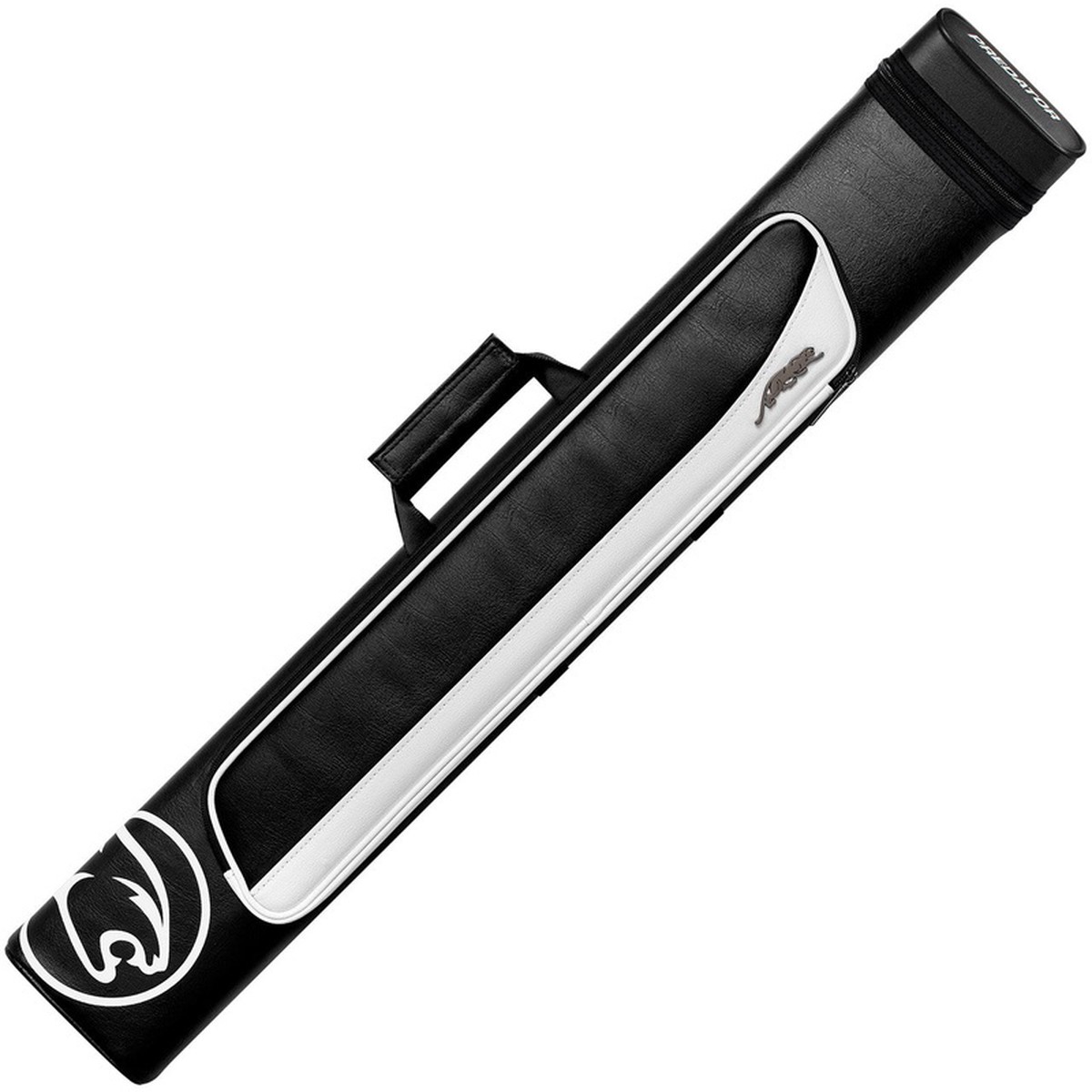 Predator C35BLKWHTH 3 Butt x 5 Shaft Roadline Hard Case - Black and White